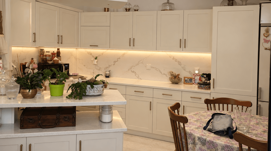 Interior design in Contemporary style — Kitchen by GenRoom AI