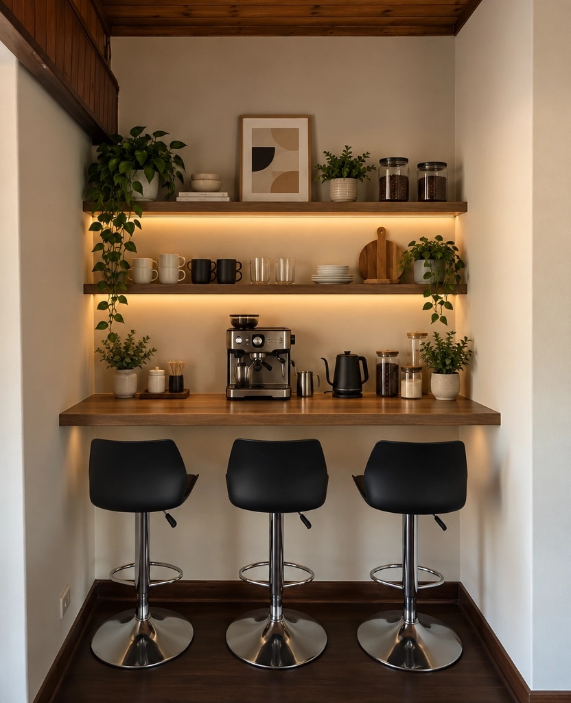 Interior design in Minimalism style — Living Room by GenRoom AI