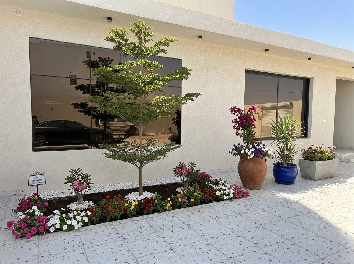 Yard design in no_style style — photo by GenRoom AI