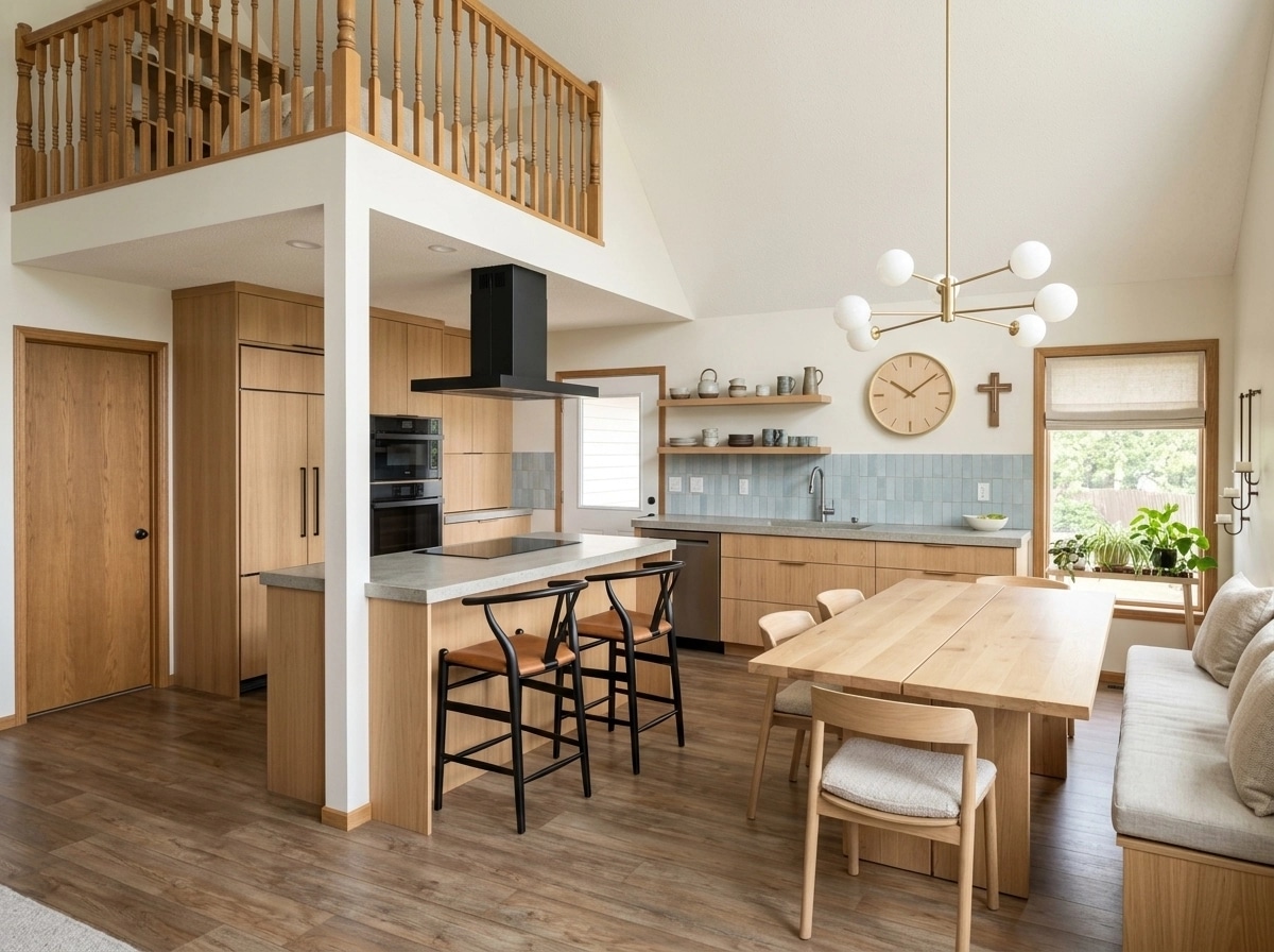 Scandinavian Cucina design — interior photo by GenRoom AI