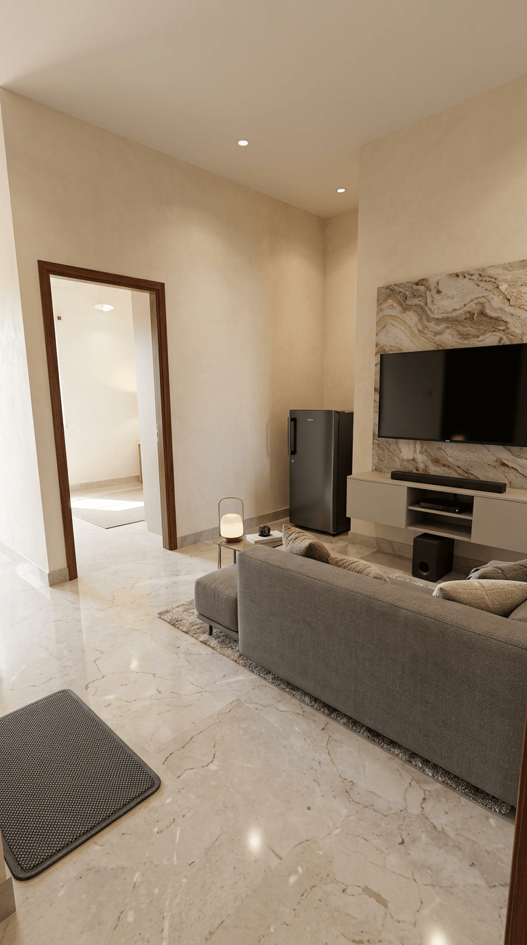 Contemporary Hallway design — interior photo by GenRoom AI