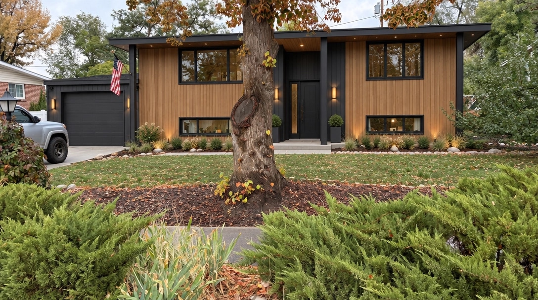 Facade design in Barnhouse Facade style — Facade by GenRoom AI