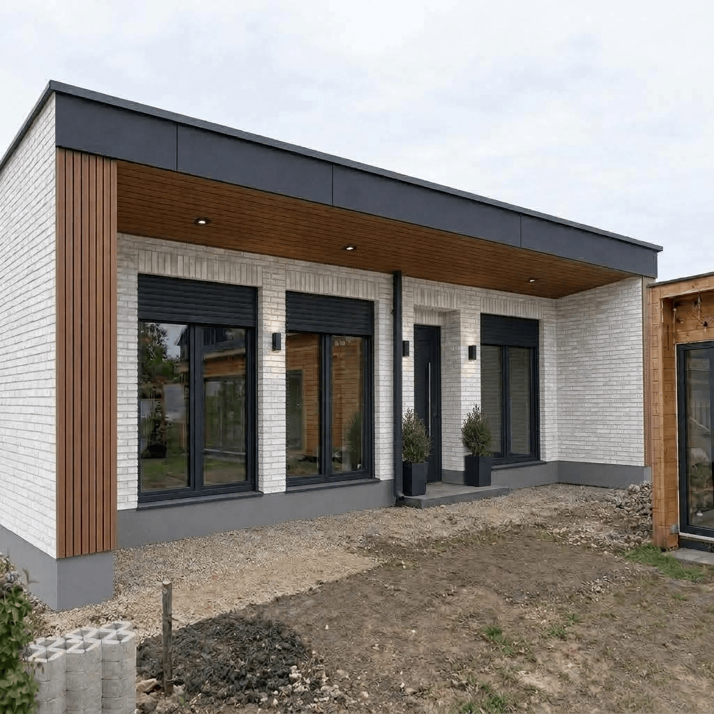 Contemporary Facade Facade design — facade photo by GenRoom AI