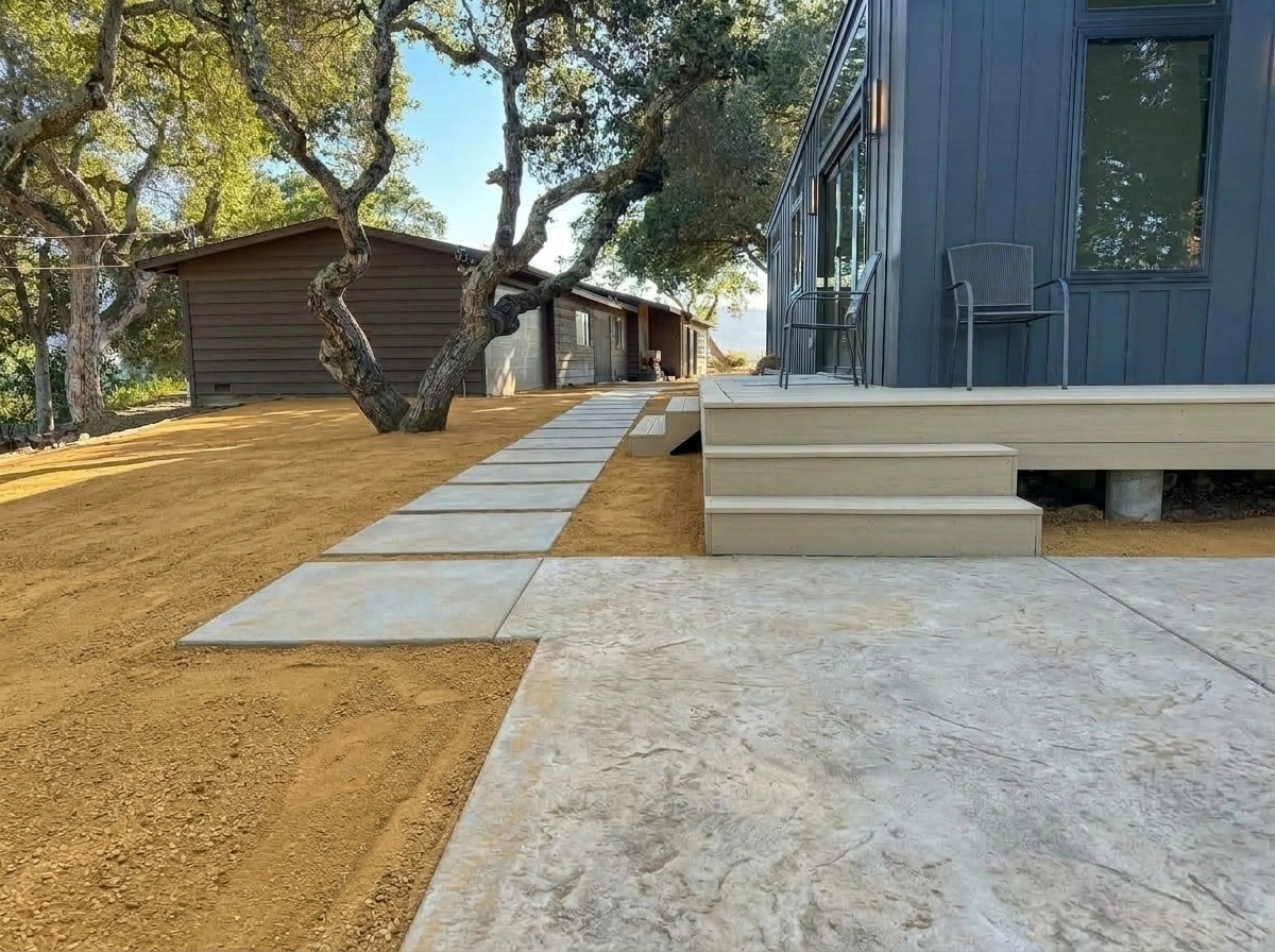 Yard design in no_style style — photo by GenRoom AI