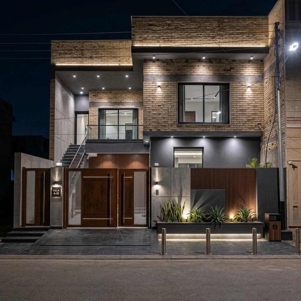 Contemporary Facade Facade design — facade photo by GenRoom AI