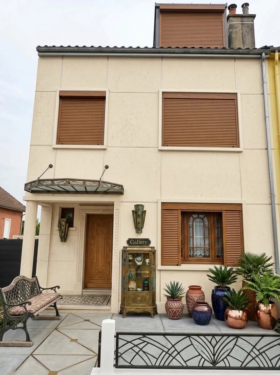 Facade design in Eclectic Facade style — Facade by GenRoom AI
