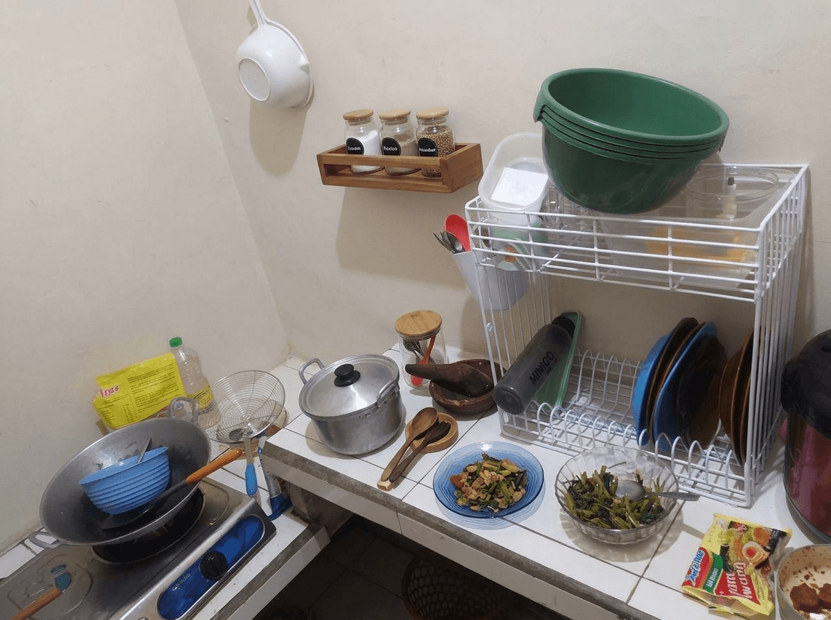 Kitchen interior in no_style style — photo by GenRoom AI