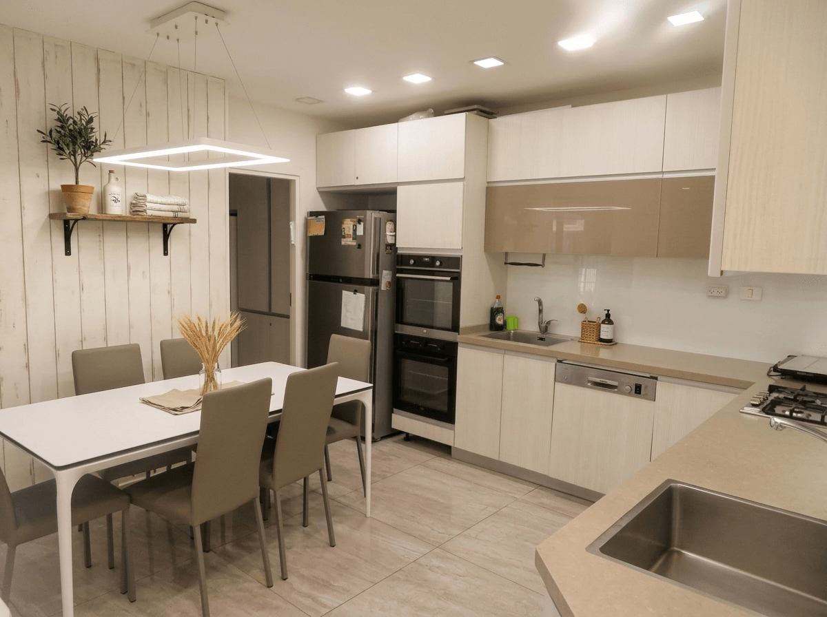 Modern Farmhouse Kitchen design — interior photo by GenRoom AI