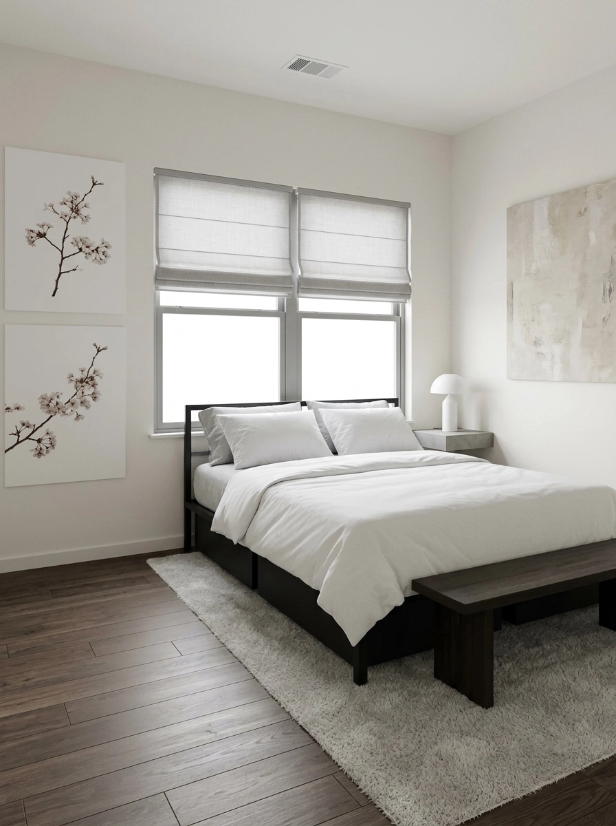 Minimalism Bedroom design — interior photo by GenRoom AI