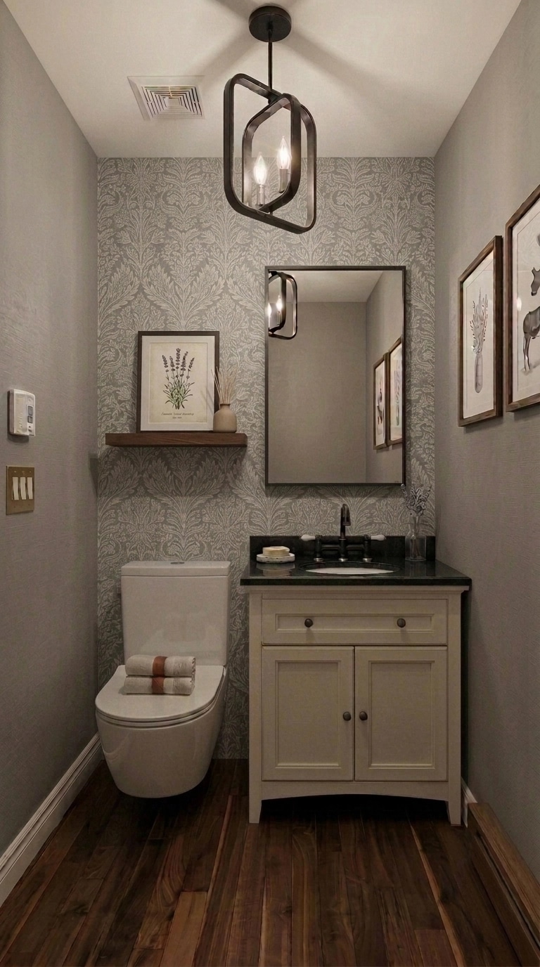 Interior design in Coastal / Hamptons style — Bathroom by GenRoom AI