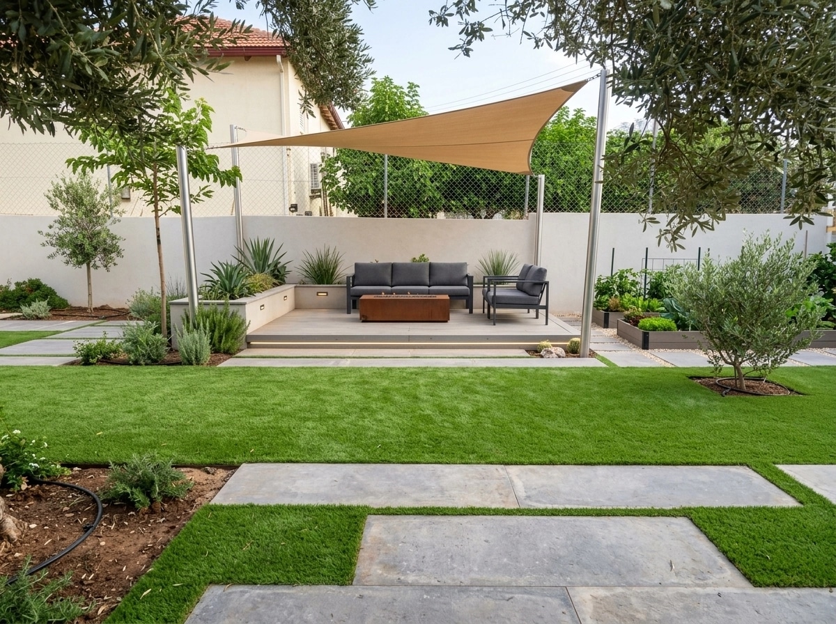 Contemporary Yard Yard design — yard photo by GenRoom AI