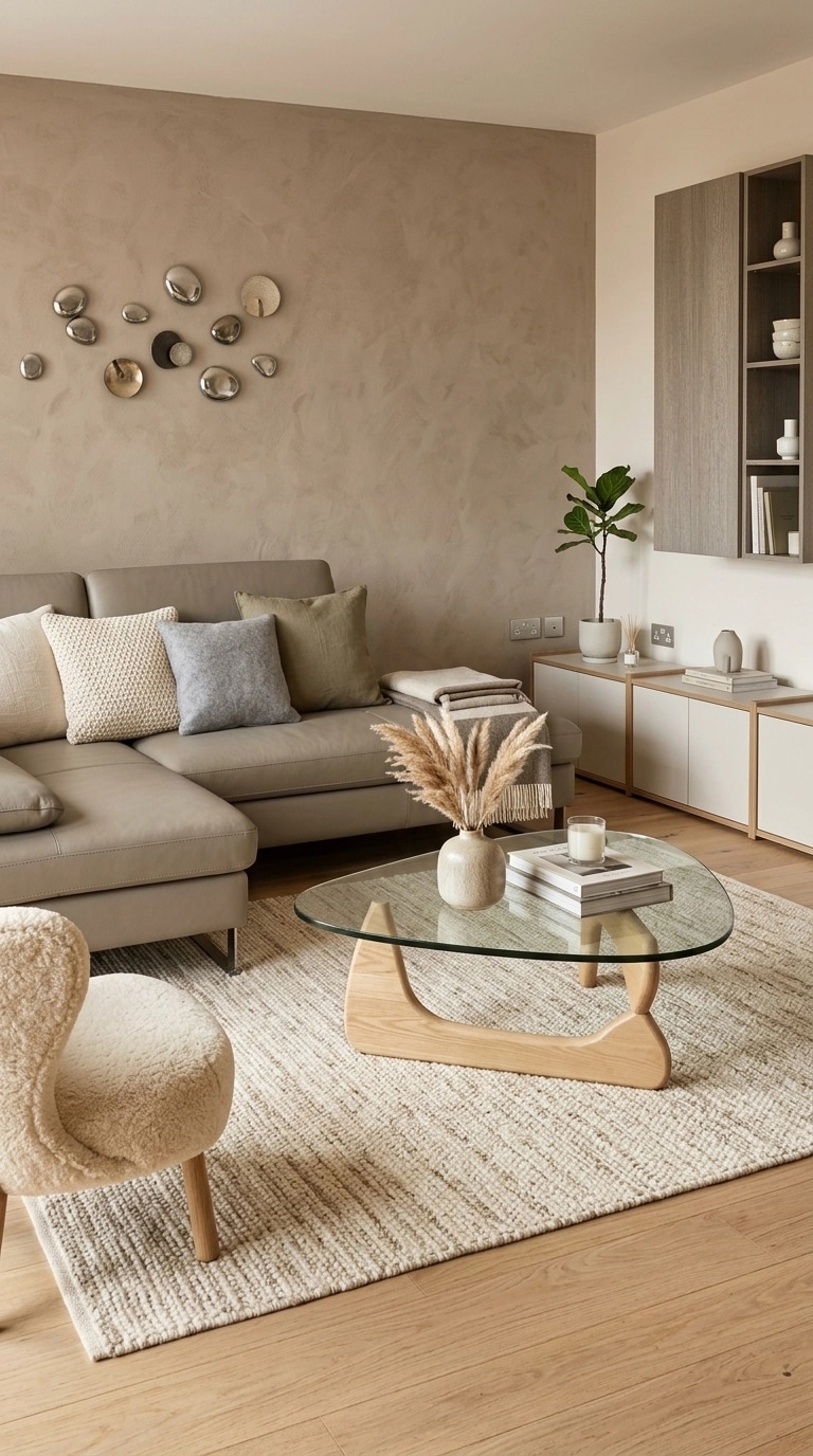 Scandinavian Living Room design — interior photo by GenRoom AI