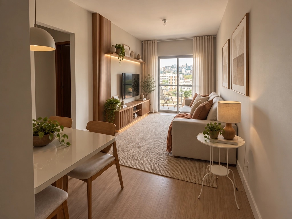 Interior design in Contemporary style — Living Room by GenRoom AI