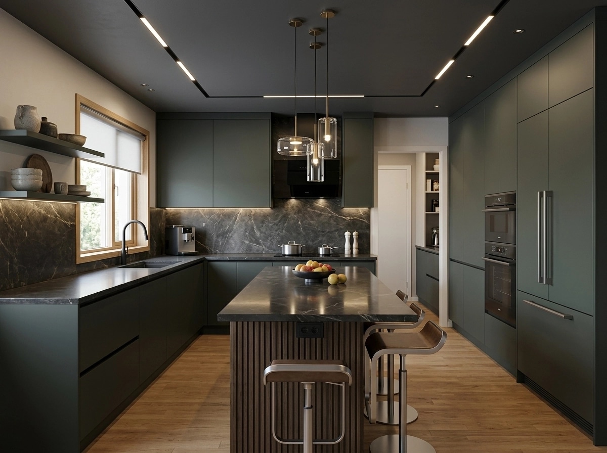 Contemporary Kitchen design — interior photo by GenRoom AI