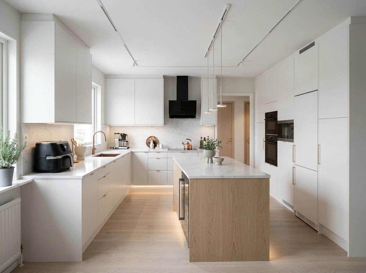 Scandinavian Cucina design — interior photo by GenRoom AI