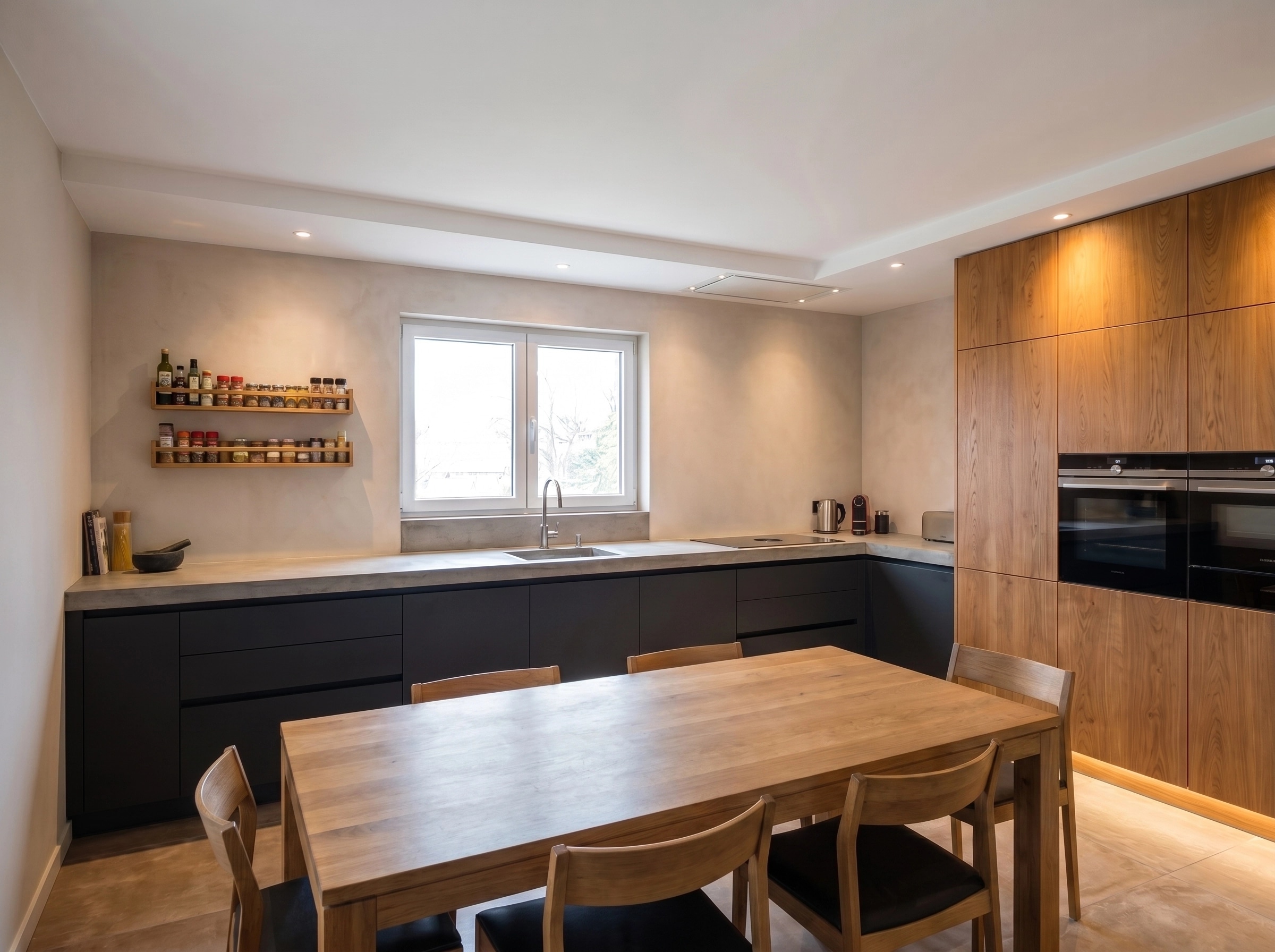 Interior design in Contemporary style — Kitchen by GenRoom AI