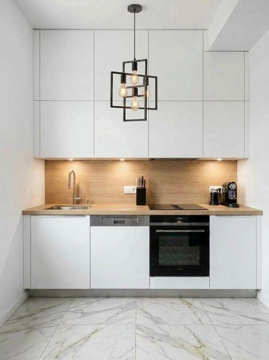 Interior design in Contemporary style — Kitchen by GenRoom AI