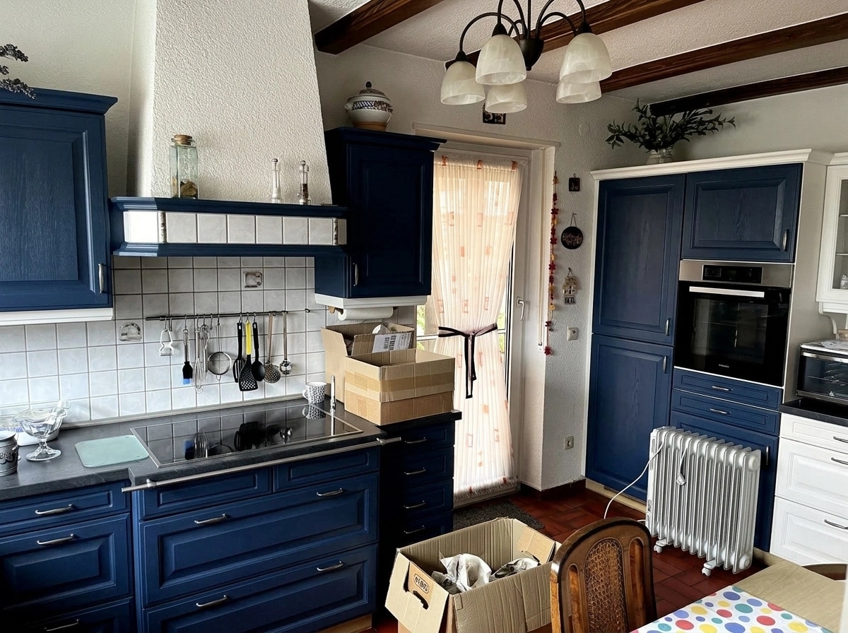 Kitchen interior in no_style style — photo by GenRoom AI