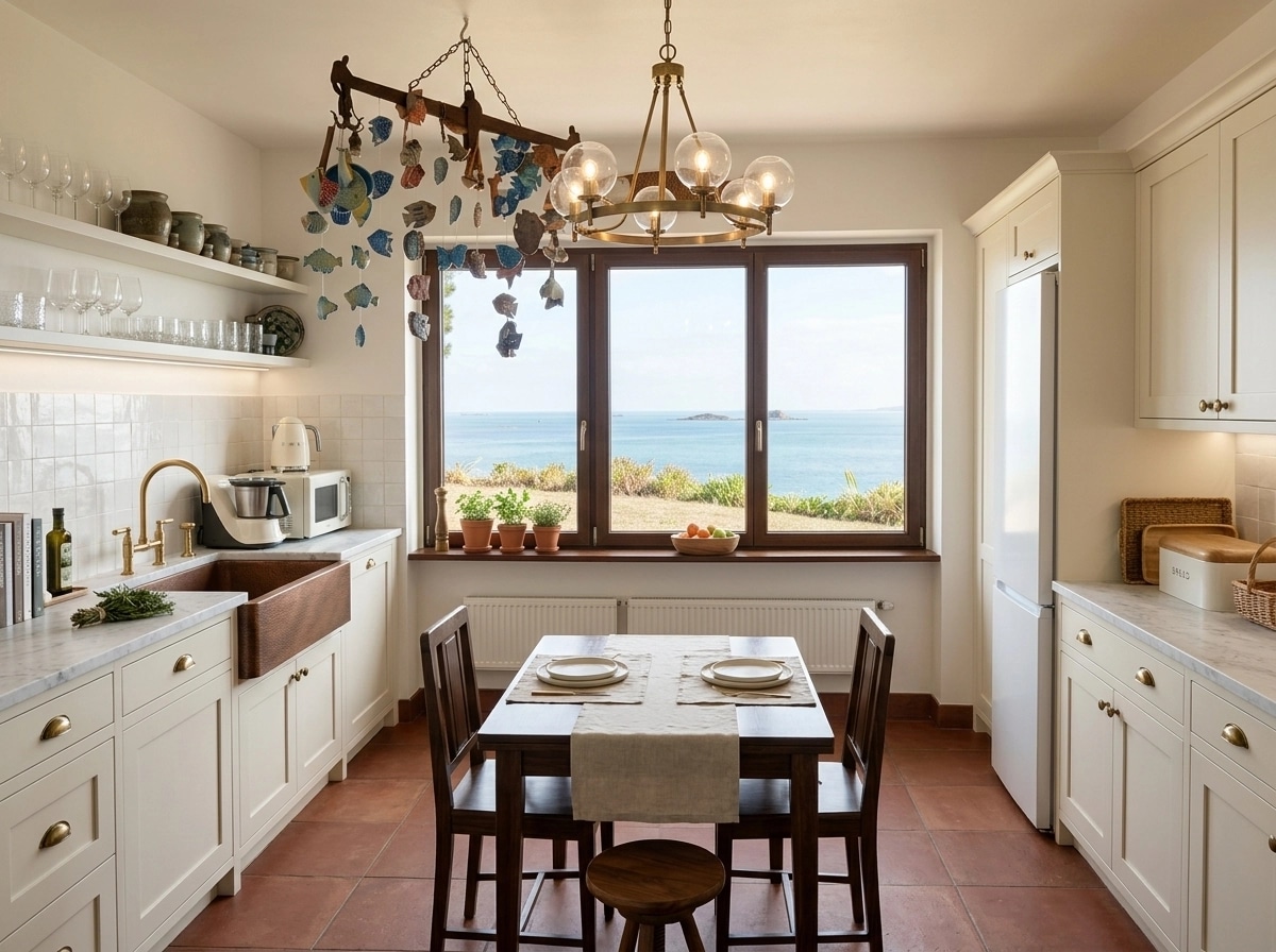 Modern Farmhouse Kitchen design — interior photo by GenRoom AI