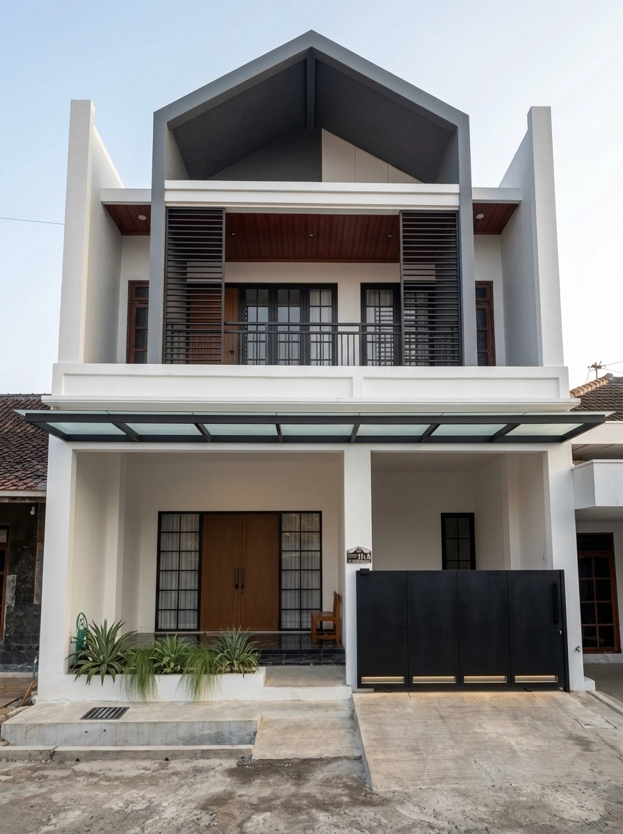Facade design in Minimalist Facade style — Facade by GenRoom AI