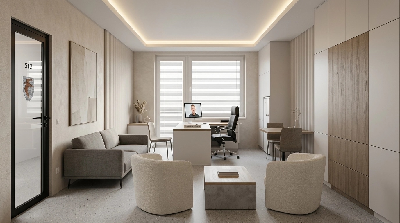 Minimalism Living Room design — interior photo by GenRoom AI