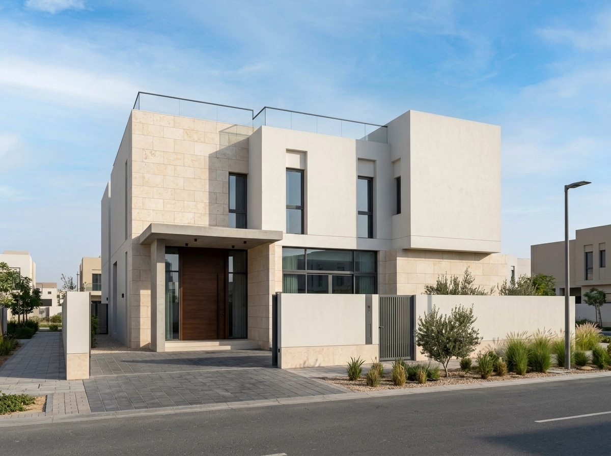 Facade design in Minimalist Facade style — Facade by GenRoom AI