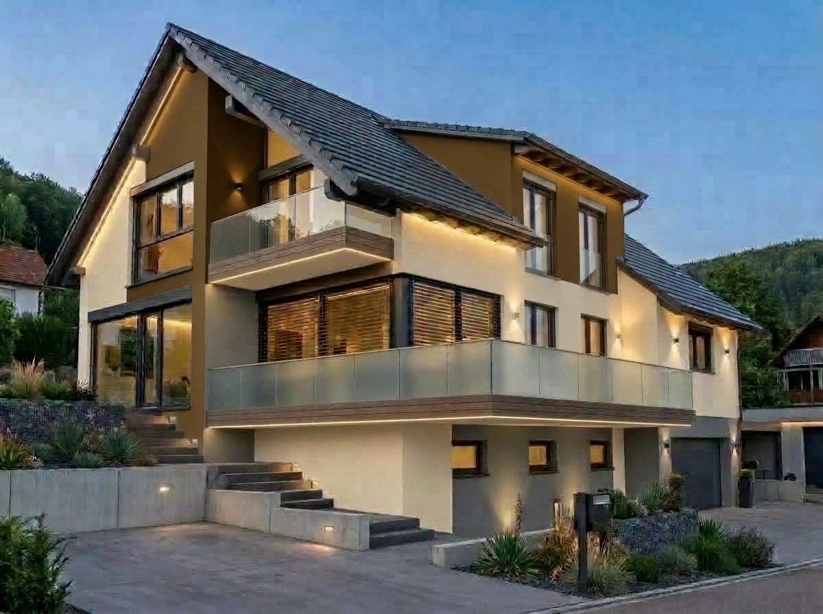 Contemporary Facade Facade design — facade photo by GenRoom AI