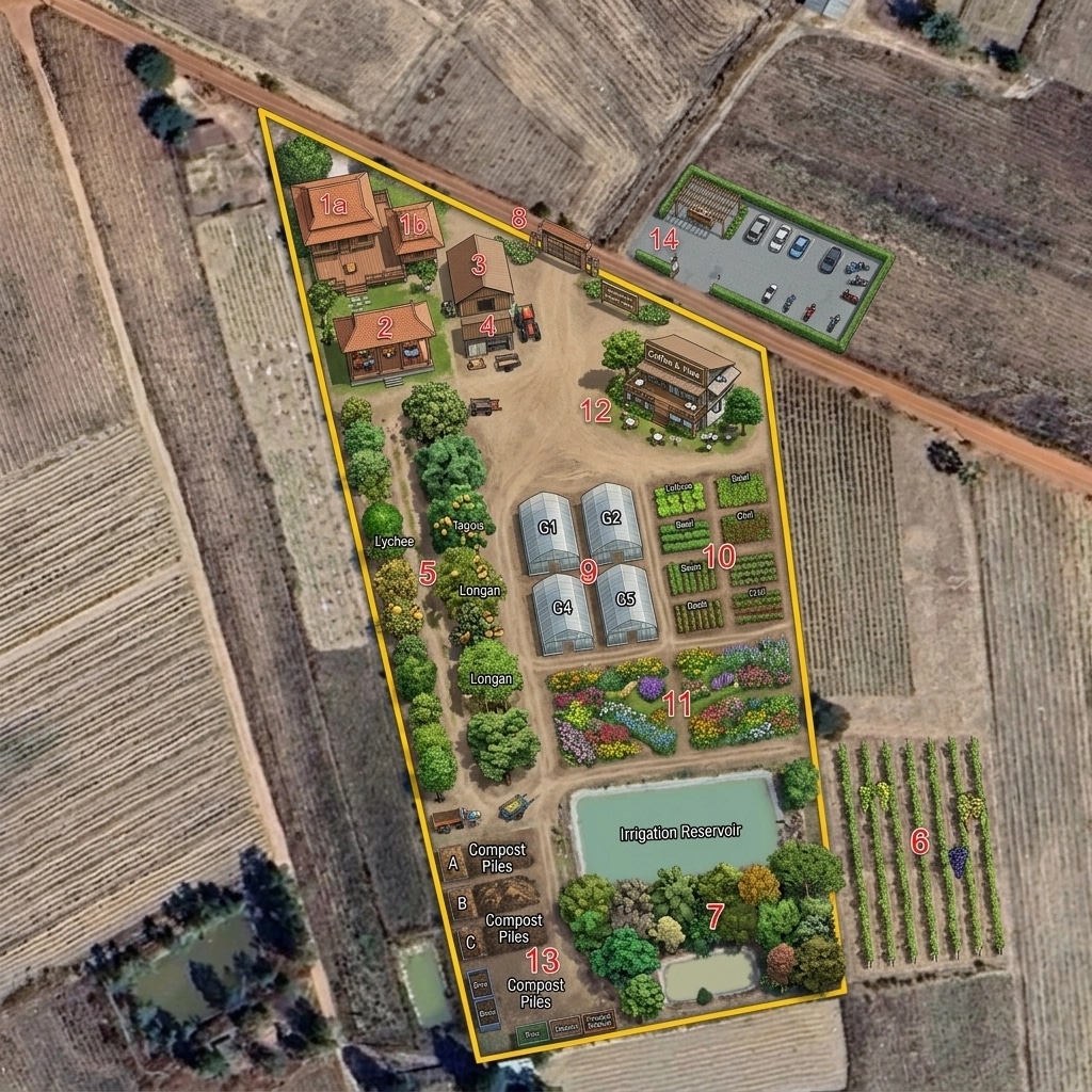 Yard design in no_style style — photo by GenRoom AI