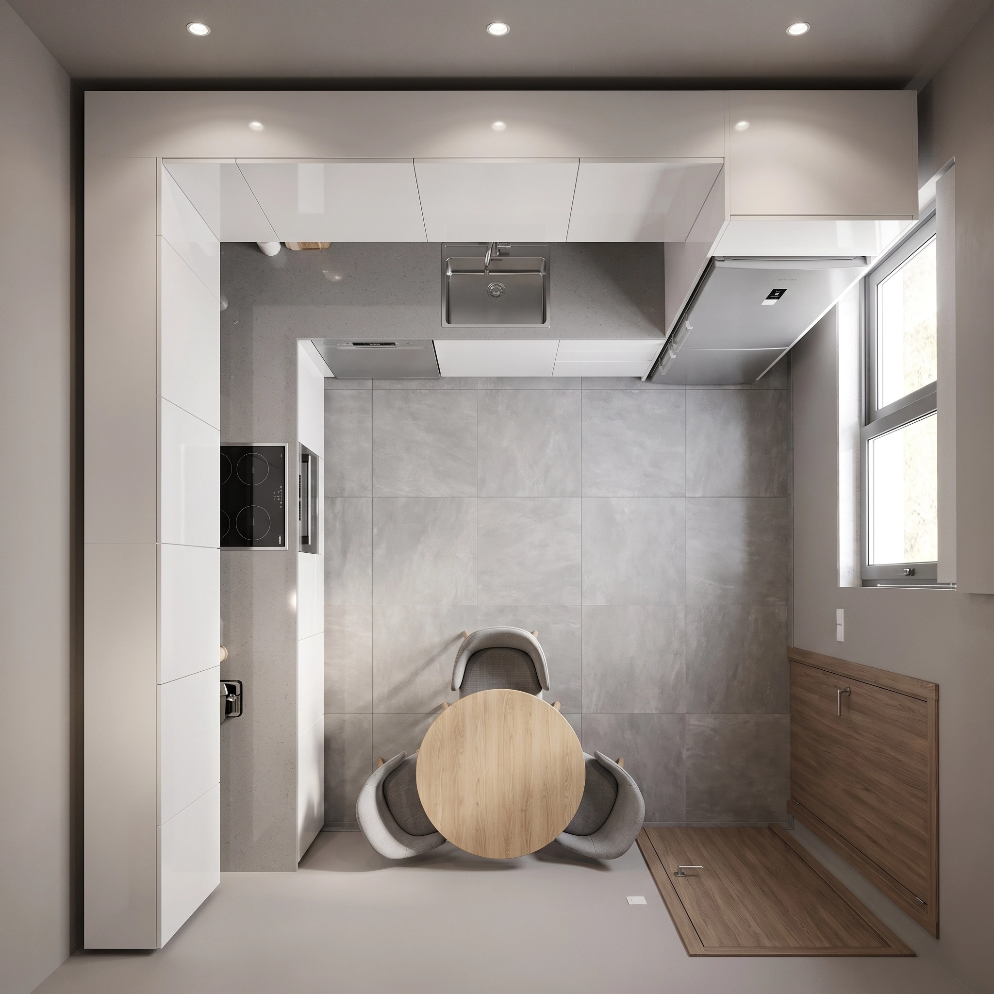 Interior design in Contemporary style — Living Room by GenRoom AI