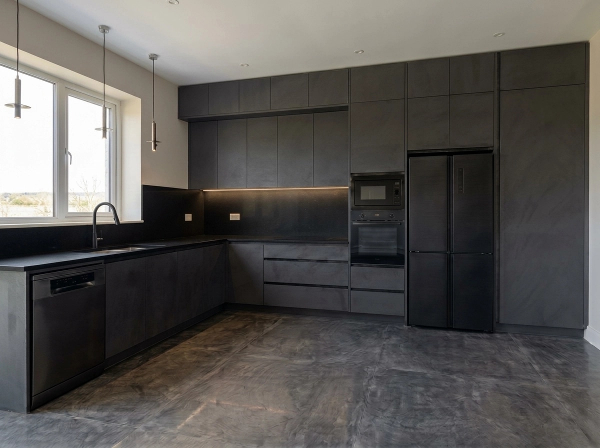 Interior design in Contemporary style — Kitchen by GenRoom AI