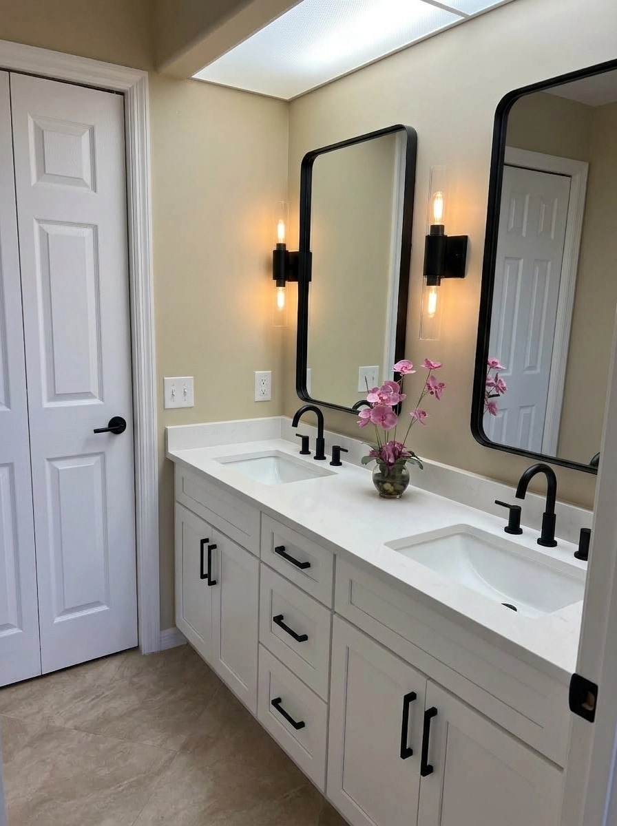 Bathroom interior in no_style style — photo by GenRoom AI