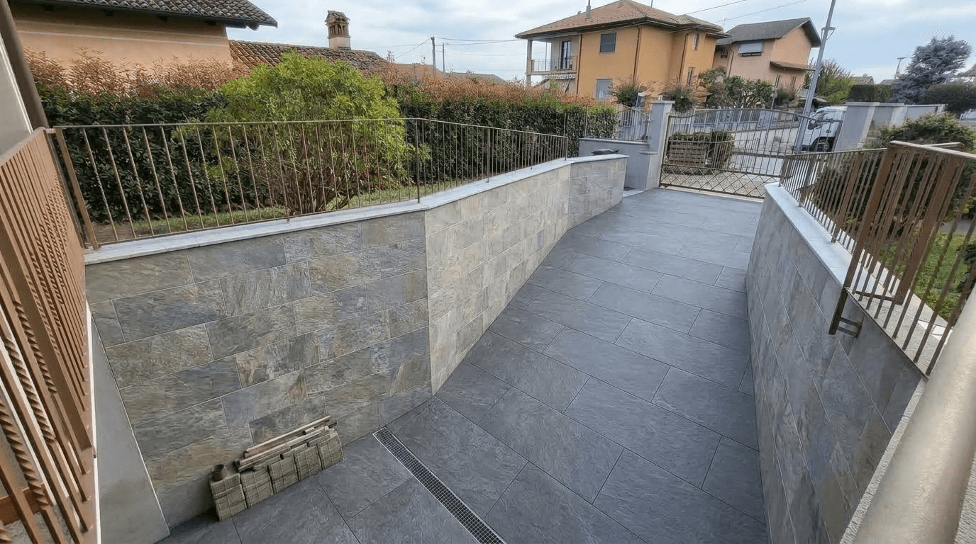 Yard design in no_style style — photo by GenRoom AI