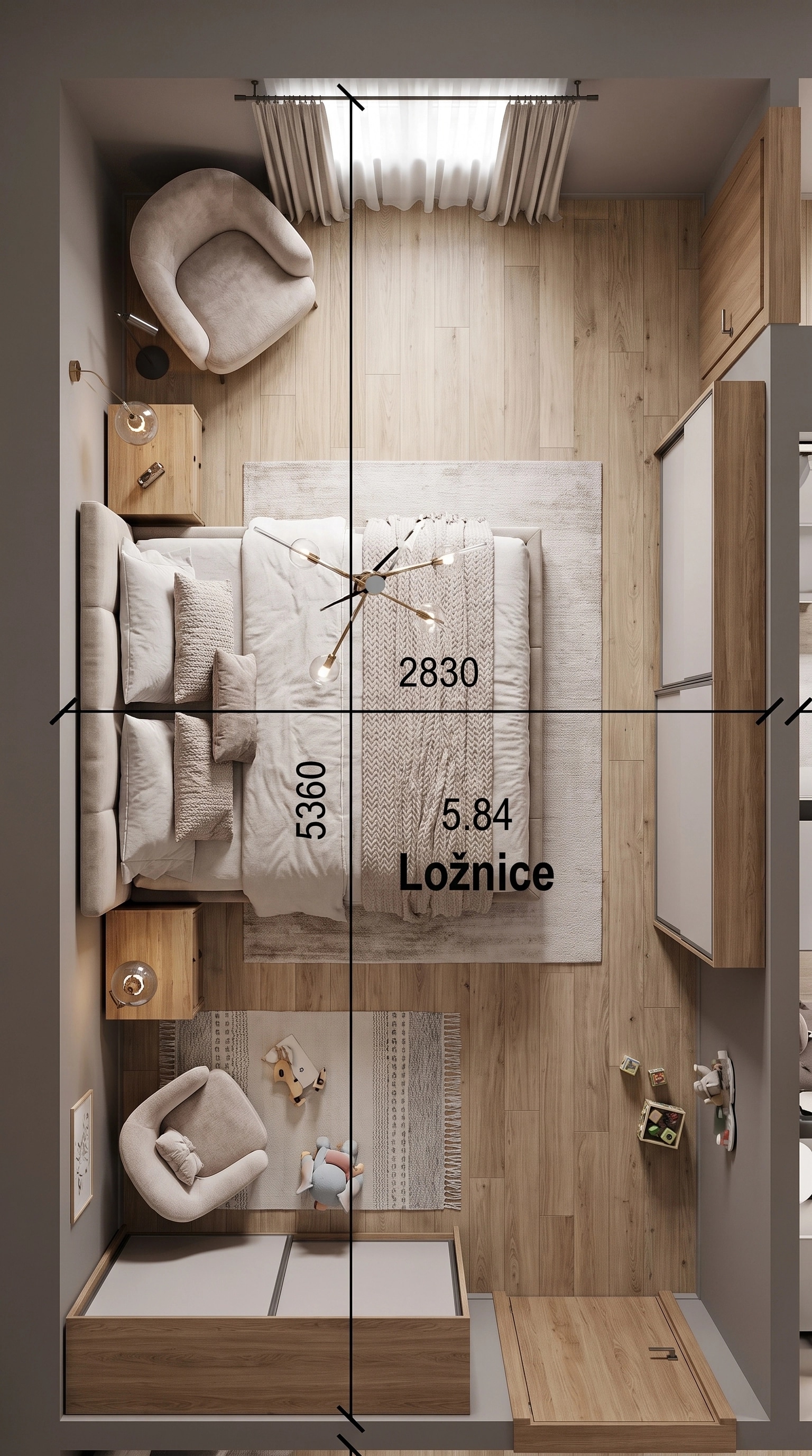 Interior design in Contemporary style — Living Room by GenRoom AI