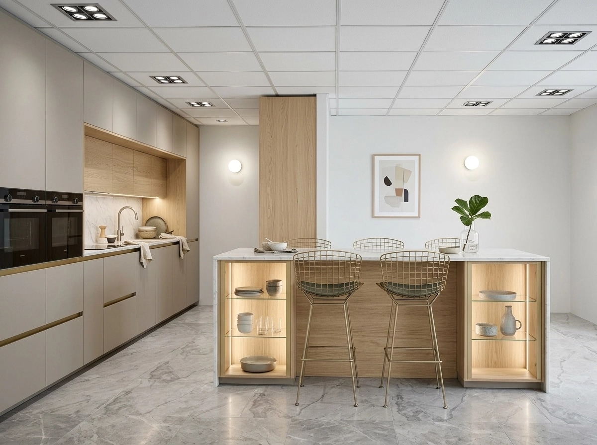 Scandinavian Kitchen design — interior photo by GenRoom AI