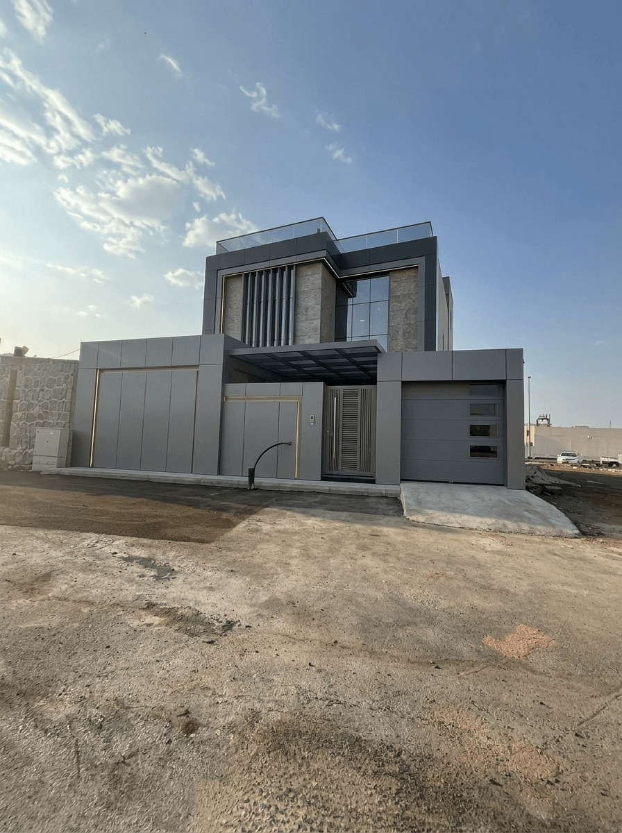 Hi-Tech Facade Cephe design — facade photo by GenRoom AI