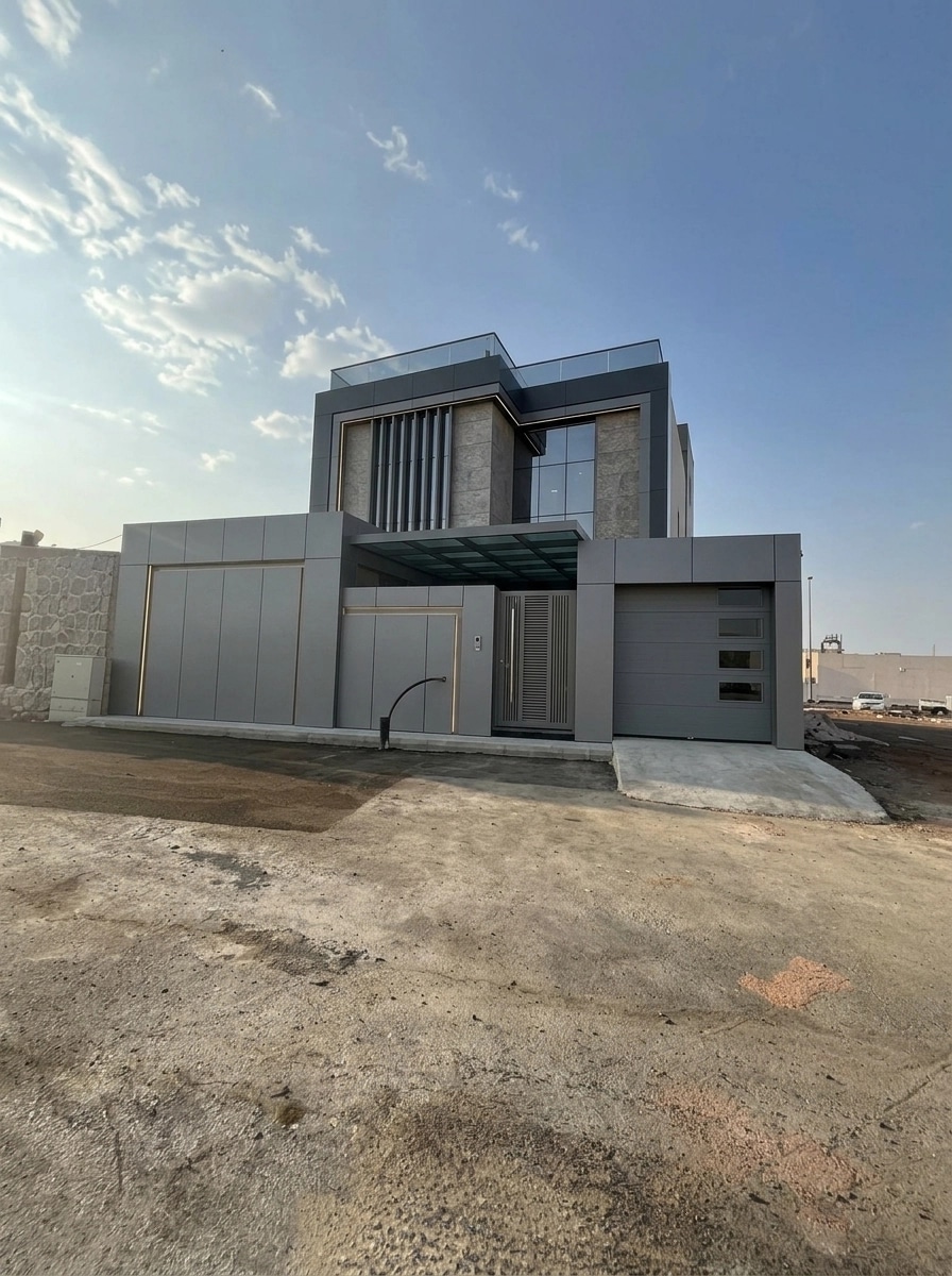 Facade design in Hi-Tech Facade style — Facade by GenRoom AI