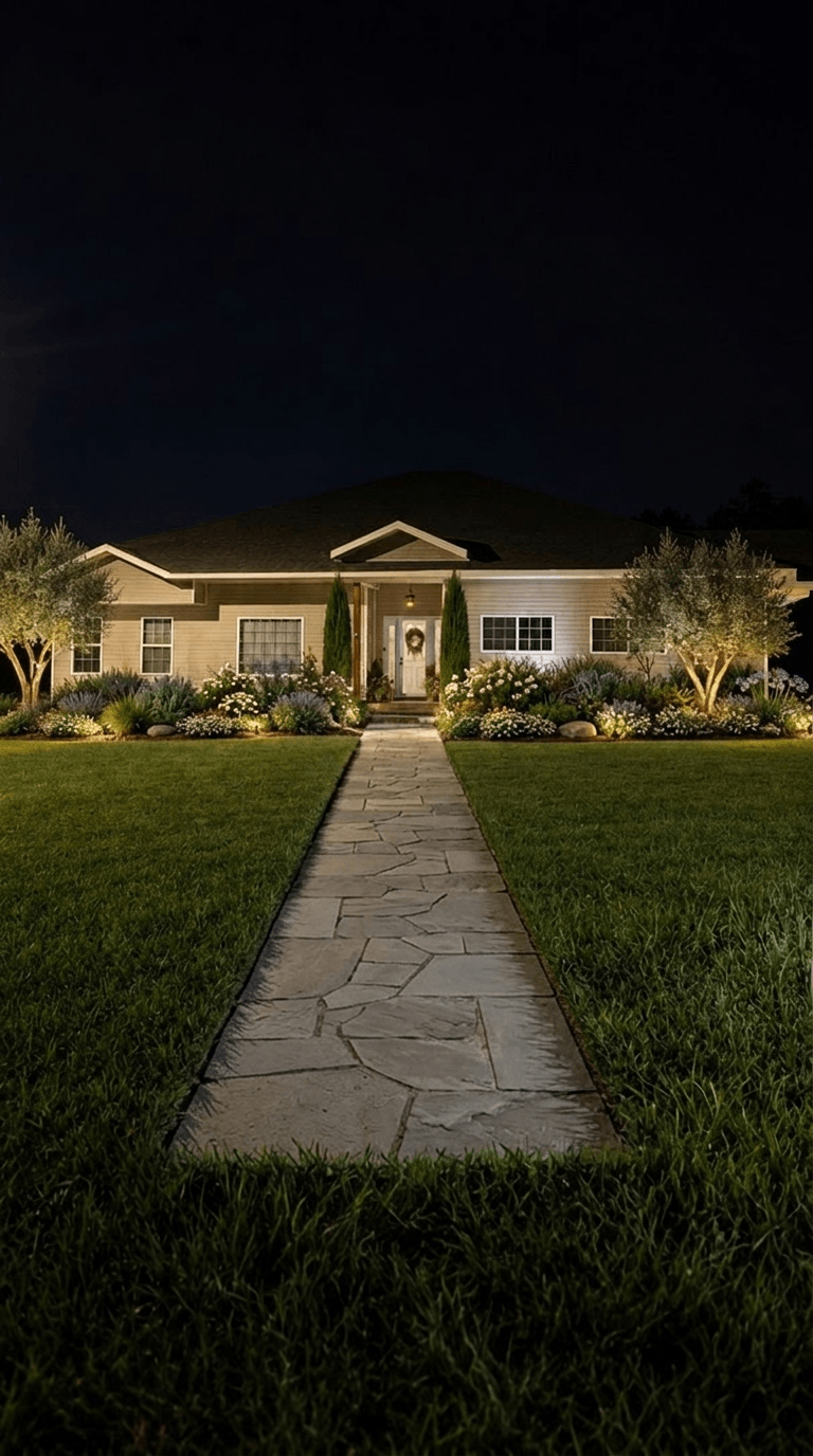 Yard design in Classic Garden style — photo by GenRoom AI