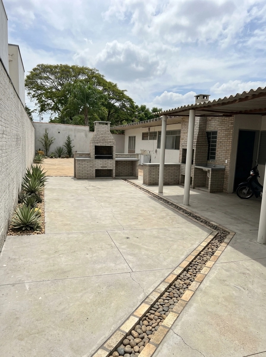 Yard design in no_style style — photo by GenRoom AI