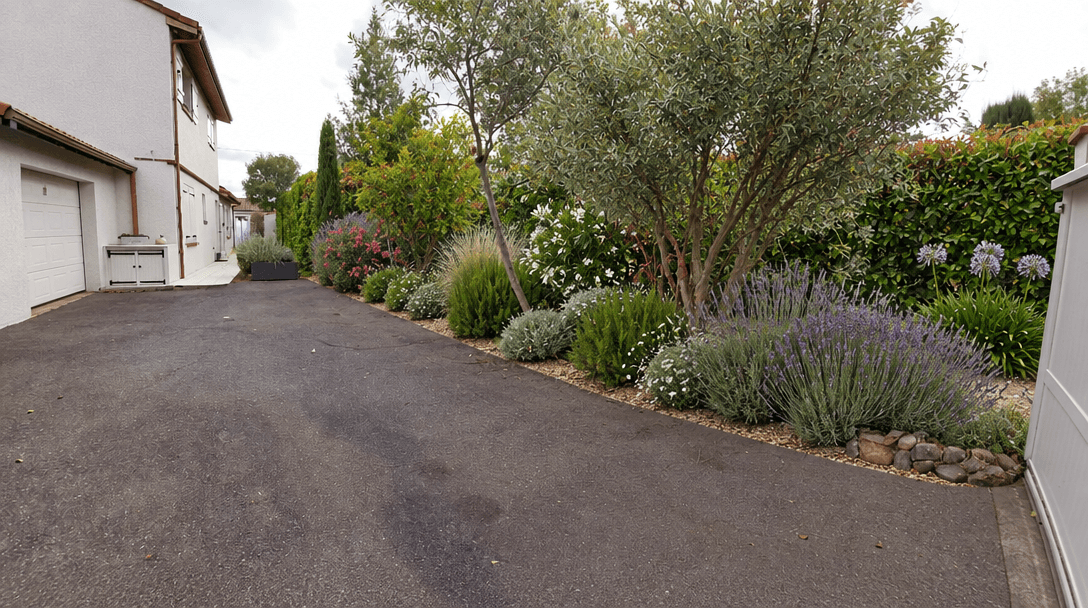 Mediterranean Yard Yard design — yard photo by GenRoom AI