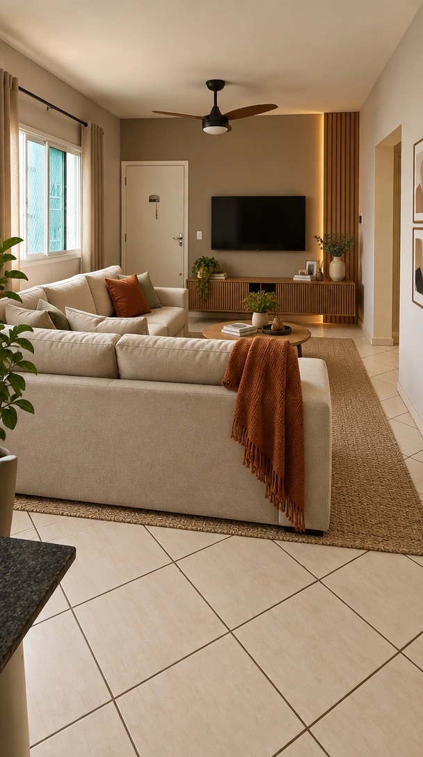 Interior design in Contemporary style — Living Room by GenRoom AI