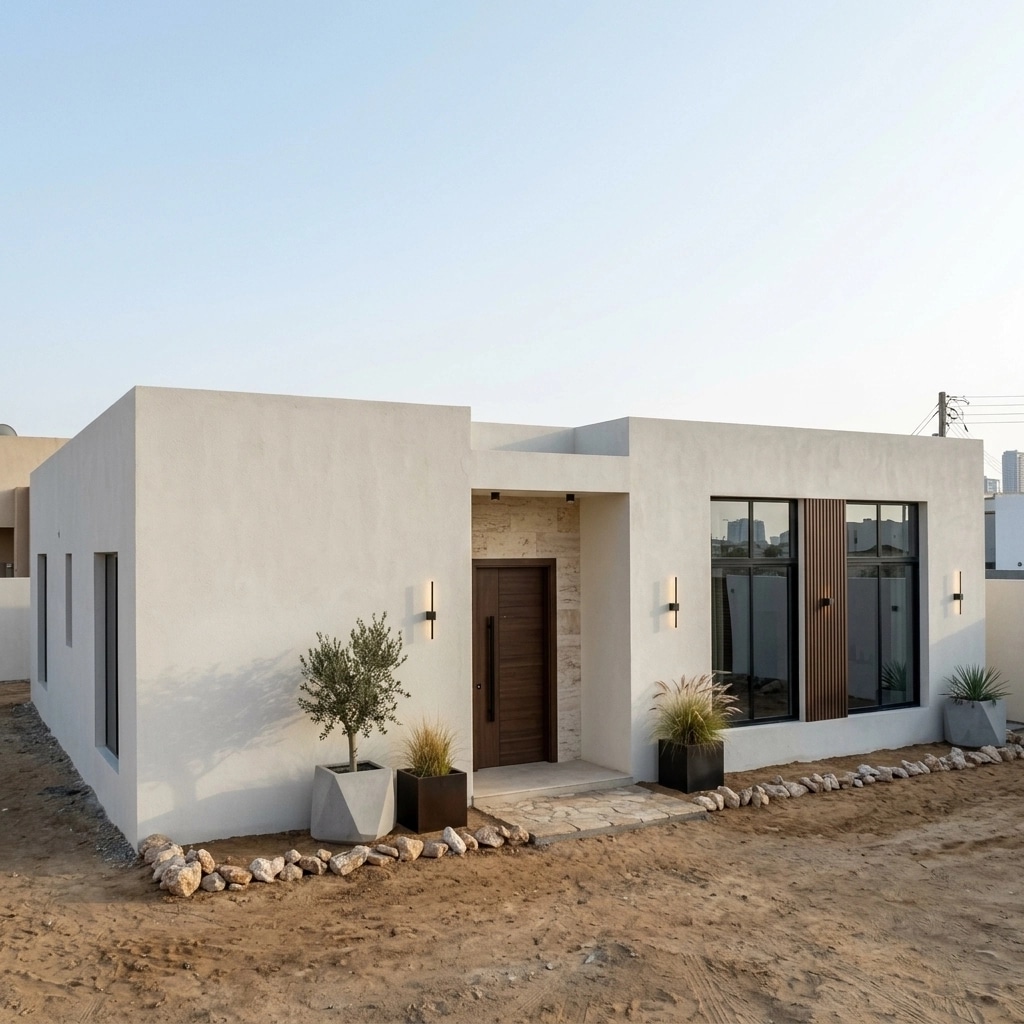 Contemporary Facade Facade design — facade photo by GenRoom AI