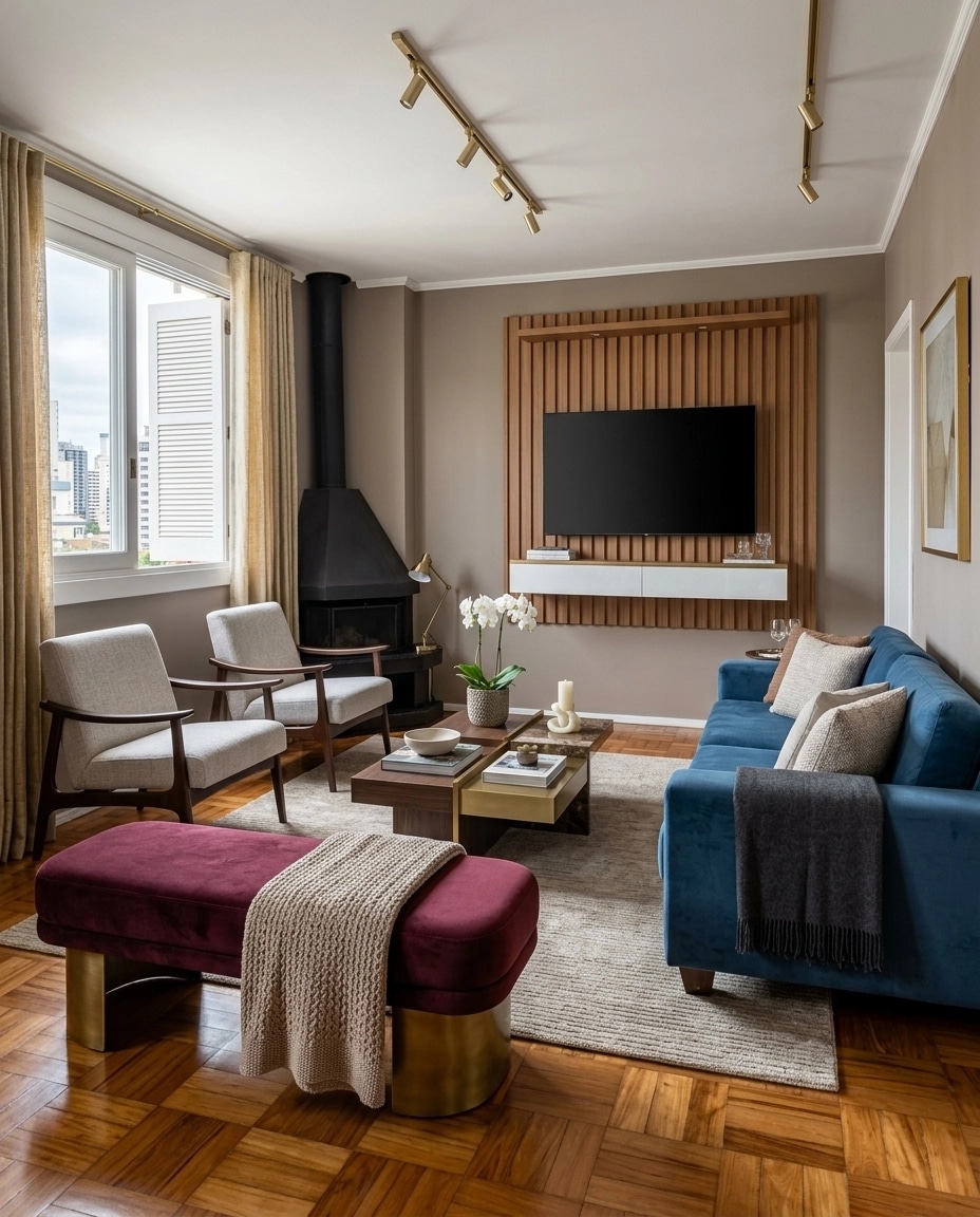 Interior design in Contemporary style — Living Room by GenRoom AI