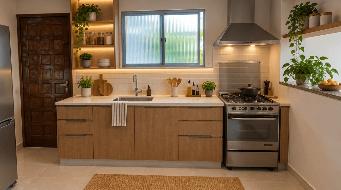 Contemporary Kitchen design — interior photo by GenRoom AI