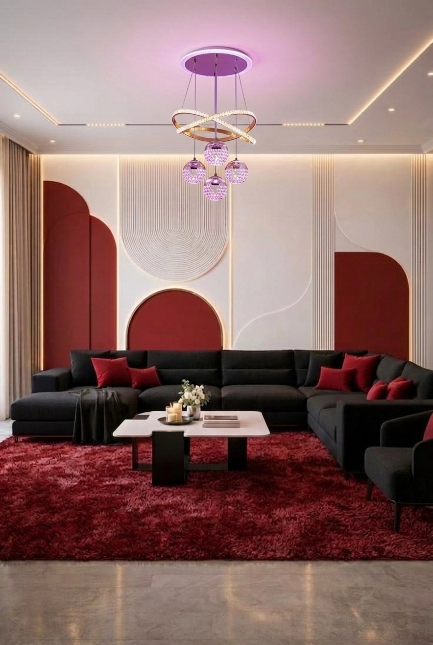 Minimalism Living Room design — interior photo by GenRoom AI