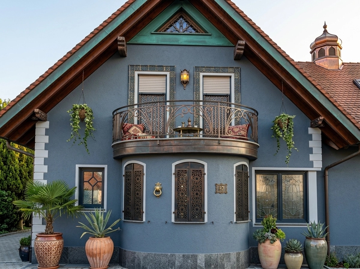 Facade design in Eclectic Facade style — Facade by GenRoom AI