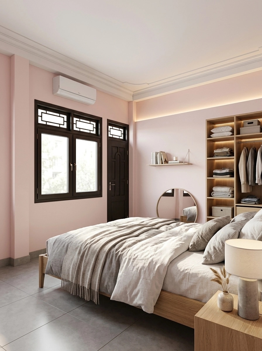 Interior design in Scandinavian style — Bedroom by GenRoom AI