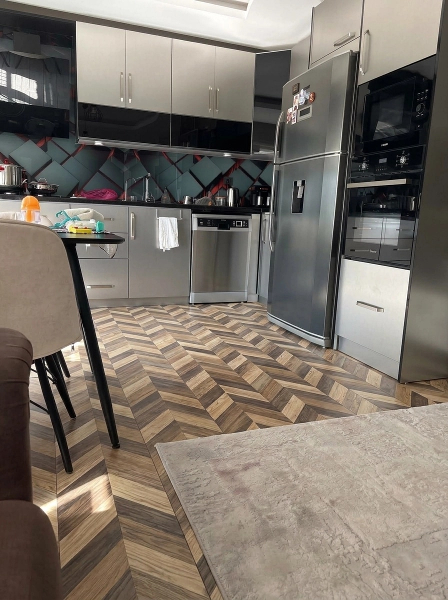 Kitchen interior in no_style style — photo by GenRoom AI