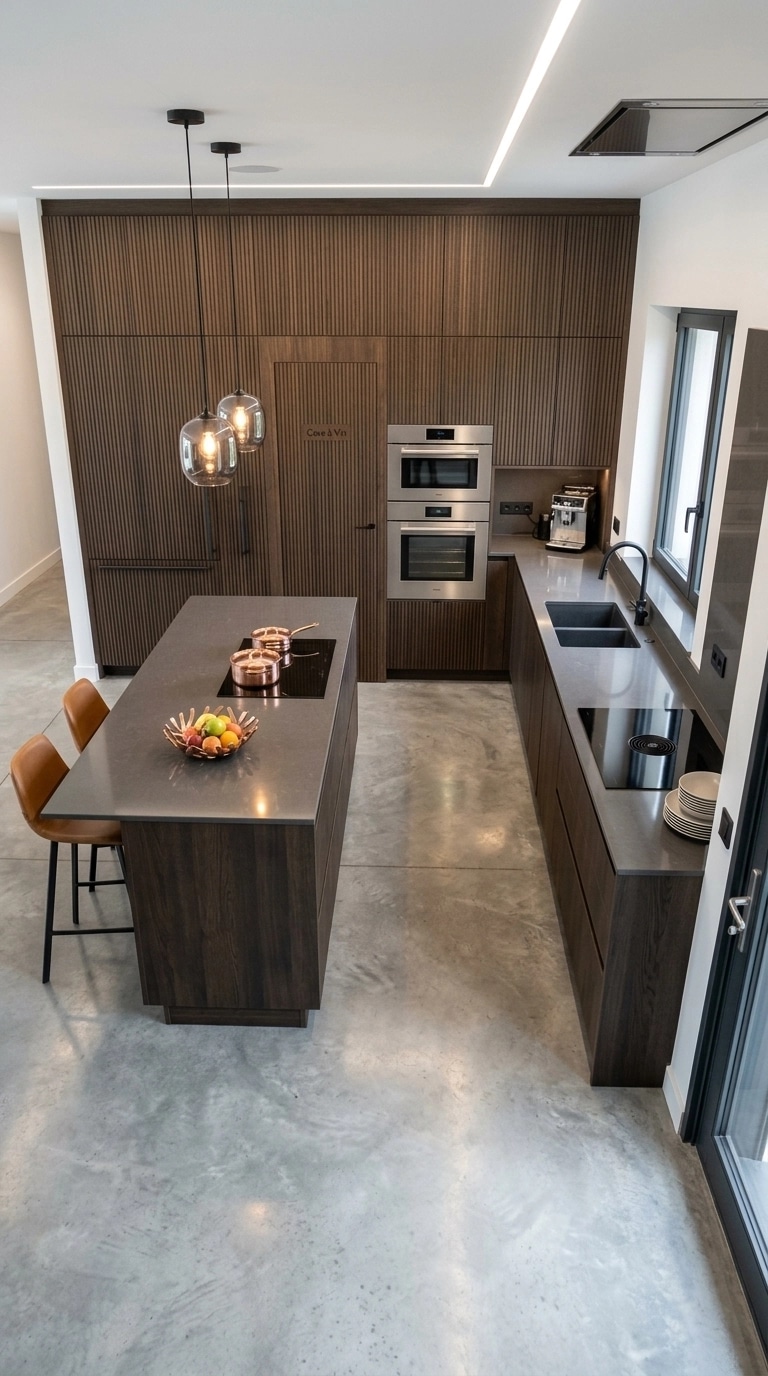 Interior design in Contemporary style — Kitchen by GenRoom AI