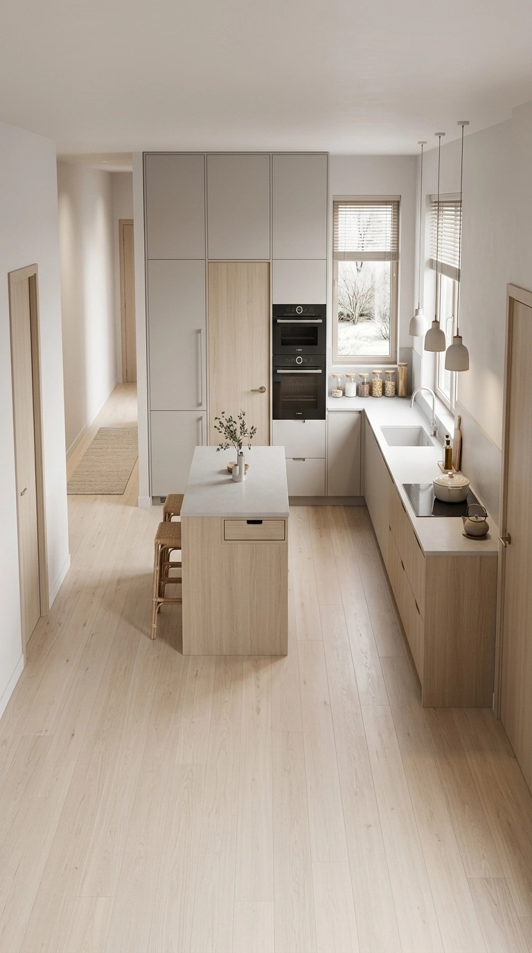 Interior design in Scandinavian style — Kitchen by GenRoom AI