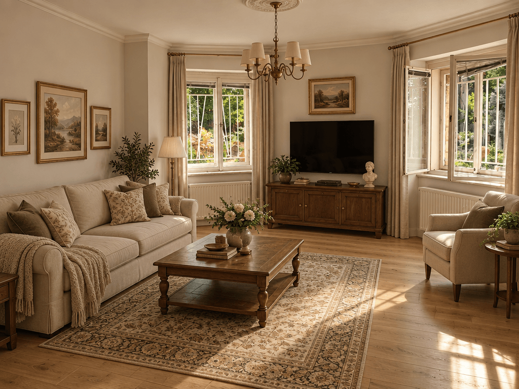Interior design in Classic style — Living Room by GenRoom AI
